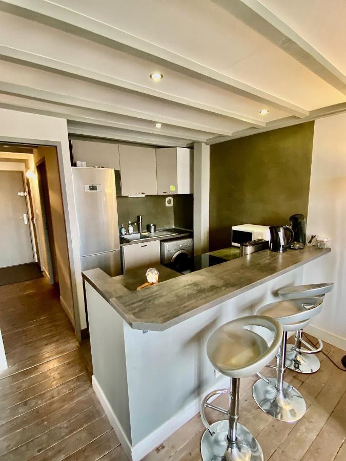 Superbe T3 Duplex Parking Prive Gratuit Sur Place Bordeaux Dış mekan fotoğraf