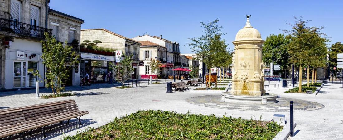 Superbe T3 Duplex Parking Prive Gratuit Sur Place Bordeaux Dış mekan fotoğraf
