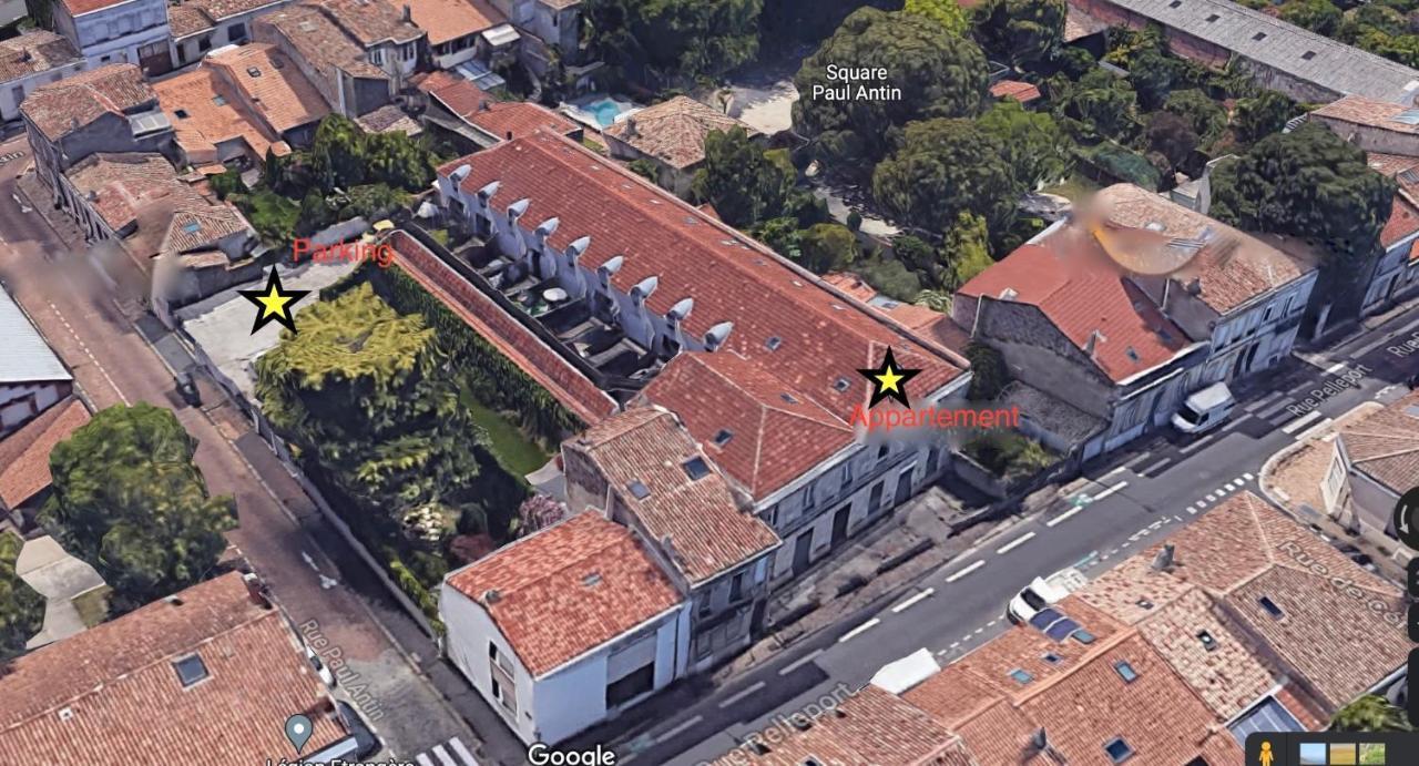 Superbe T3 Duplex Parking Prive Gratuit Sur Place Bordeaux Dış mekan fotoğraf